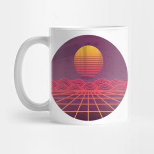 Neon Landscape Mug